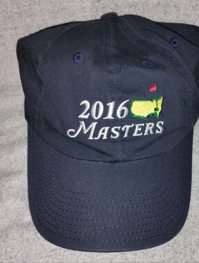 Masters 2016 Golf Tournament Black Hat Augusta Nation American Needle Black‎ Adj